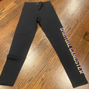 BNWOT spiritual gangster leggings. Girls medium